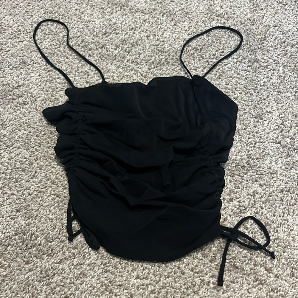 Urban Outfitters Black Crop Top - Small